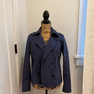 Old Navy Women's Navy Pea Coat